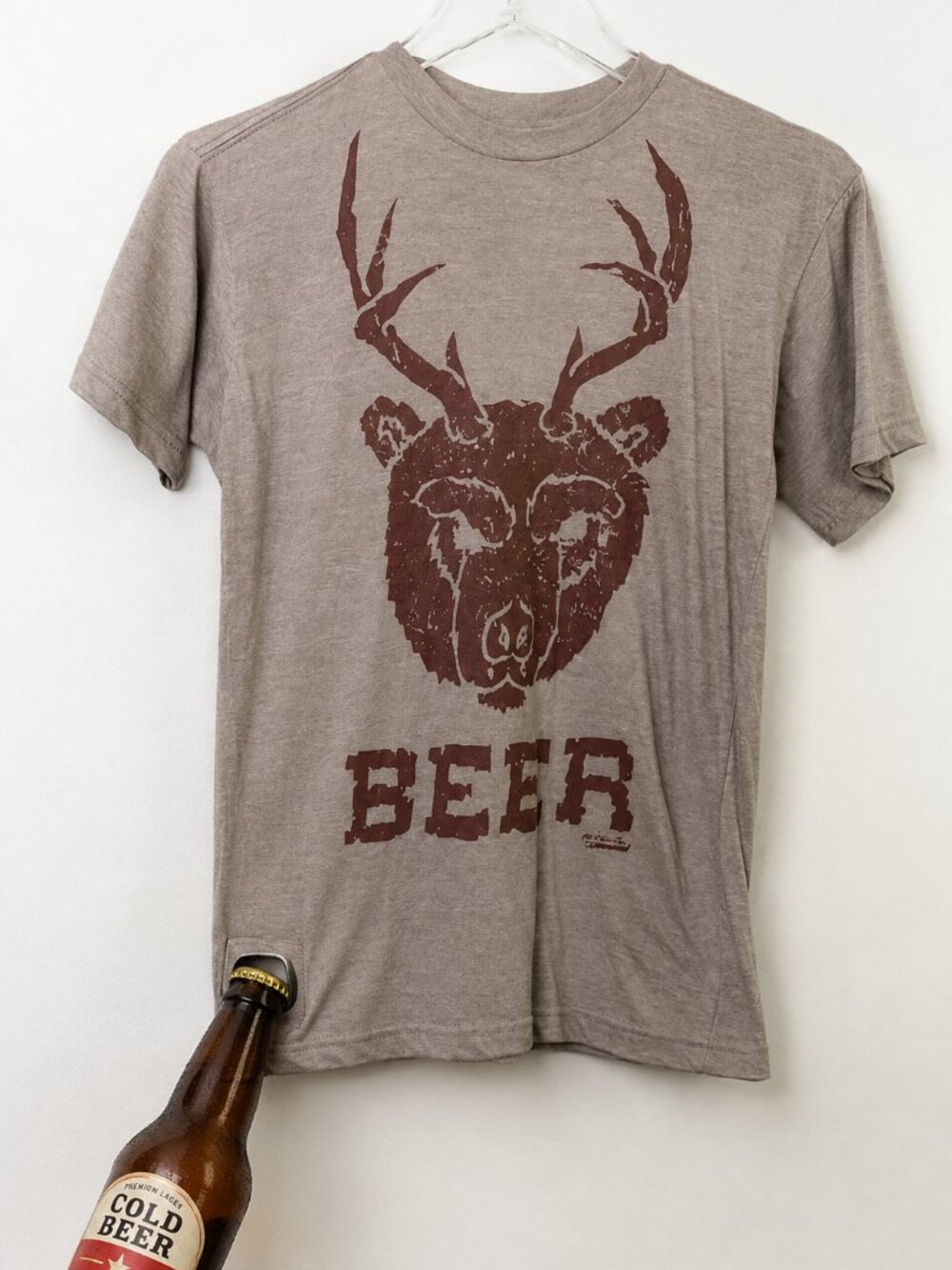 BREW CITY Beer Bottle Opener Pop Top Shirt